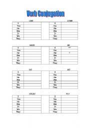 Verb Conjugation