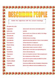 Describing People