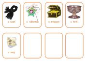 English Worksheet: write your own fairy tale cards game 6 OBJECTS
