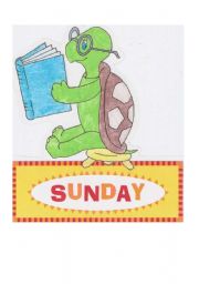 English Worksheet: Sunday