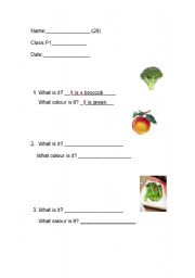 English Worksheet: English exercise