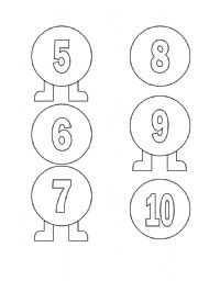 English worksheet: NUMBERS