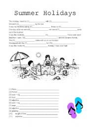 Summer Holidays Madlibs