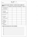 English worksheet: expressions of frequency