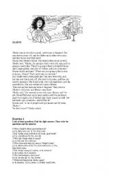 English Worksheet: GLADYS