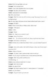 English Worksheet: cultural difference