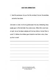 English Worksheet: Present Simple