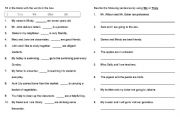 English Worksheet: Pronoun