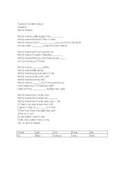 English worksheet: Song activity Pretty Woman