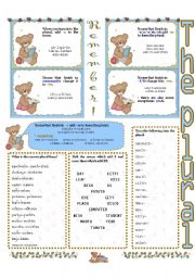 English Worksheet: THE PLURAL 