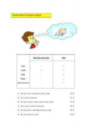 English worksheet: be able to 