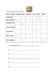English Worksheet: present simple tense