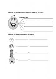 English Worksheet: Writing exercises 