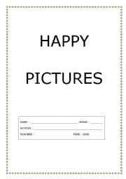 English worksheet: Happy pictures