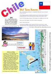 Chile fact sheet