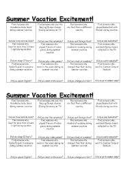 English Worksheet: Welcome Back --Student Scavenger Hunt Activity