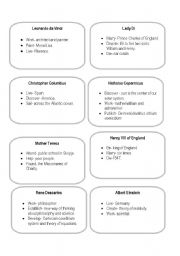 English Worksheet: Game- Past simple