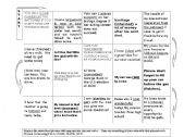 English Worksheet: phrasal verb game