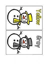 English Worksheet: colours2