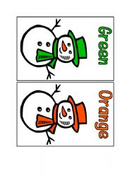 English Worksheet: colours3