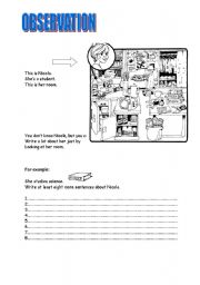 English Worksheet: Present Simple- 3rd person singular, affirmative