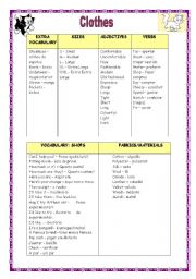 English Worksheet: Clothes vocabulary (05.09.08)