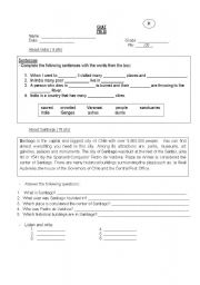 English worksheet: Quiz about India and Stg