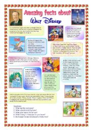 Amazing facts about Walt Disney