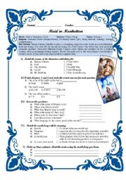 English Worksheet: Maid in Manhattan