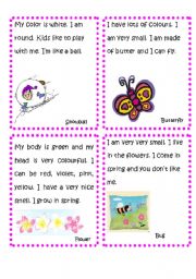 English Worksheet: Season Riddles (part 2)