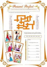 English Worksheet: Present perfect