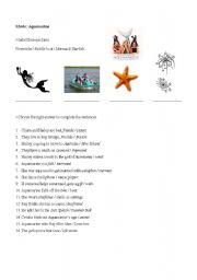 English worksheet: Movie: Aquamarine