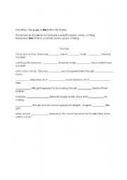 English worksheet: Articles: a, an, and the