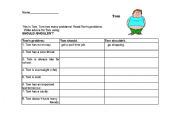 English Worksheet: Should and Shouldnt