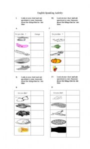 English Worksheet: Like and Dislikes