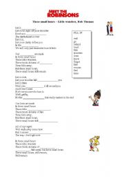 English worksheet: these small hours
