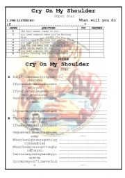 Cry On My Shoulder by Super Star
