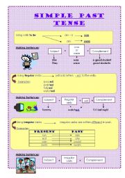 English Worksheet: Simple past Tense