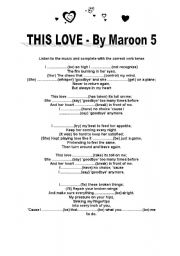 This Love - By Maroon 5
