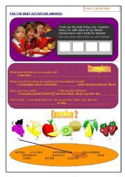 English Worksheet: FRUITS!!!... YOU CAN LEARN HOW TO NAME THEM!