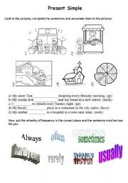 English Worksheet: Present Simple