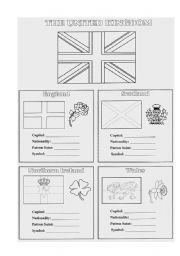 English Worksheet: THE UNITED KINGDOM