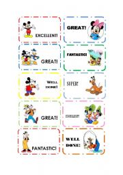 English Worksheet: Rewards