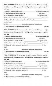 English Worksheet: Exercises on the first conditional
