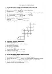 English worksheet: The girl in the Titanic