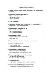 English worksheet: Smart things to learn