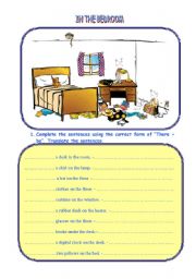 English Worksheet: In the bedroom (08.09.08.)