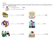 English Worksheet: Present Continuous Yes/No Questions