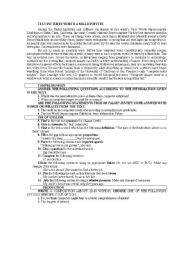 English Worksheet: Pictures worth a million bytes
