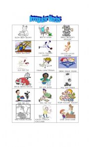 English Worksheet: Irregular Verbs